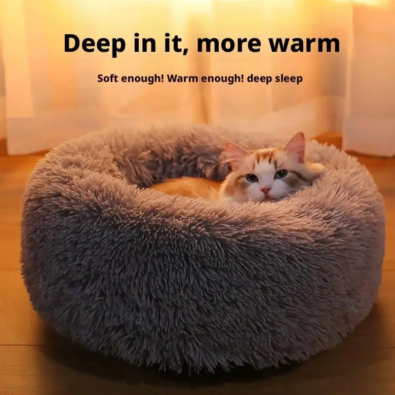 Calming Dog Bed - Anxiety Relief Donut Bed