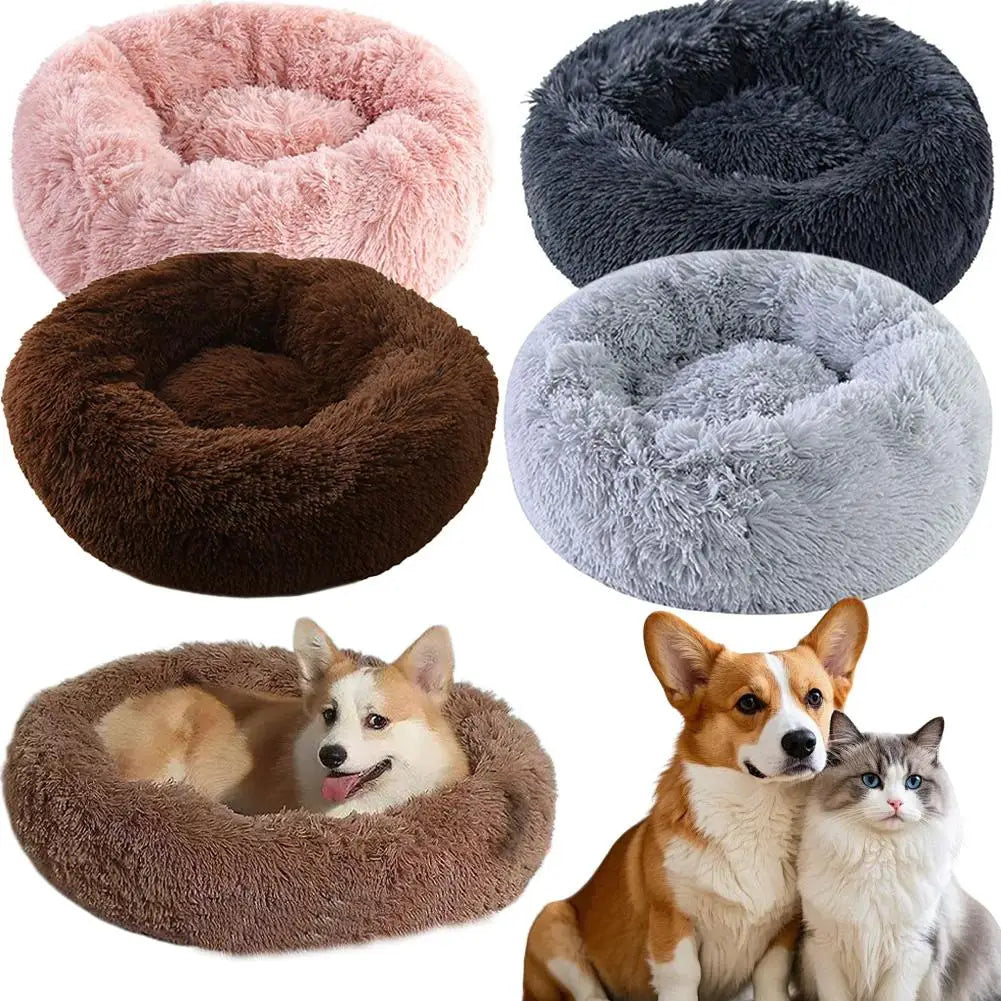 Calming Dog Bed - Anxiety Relief Donut Bed