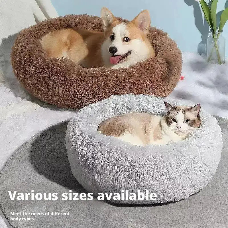 Calming Dog Bed - Anxiety Relief Donut Bed